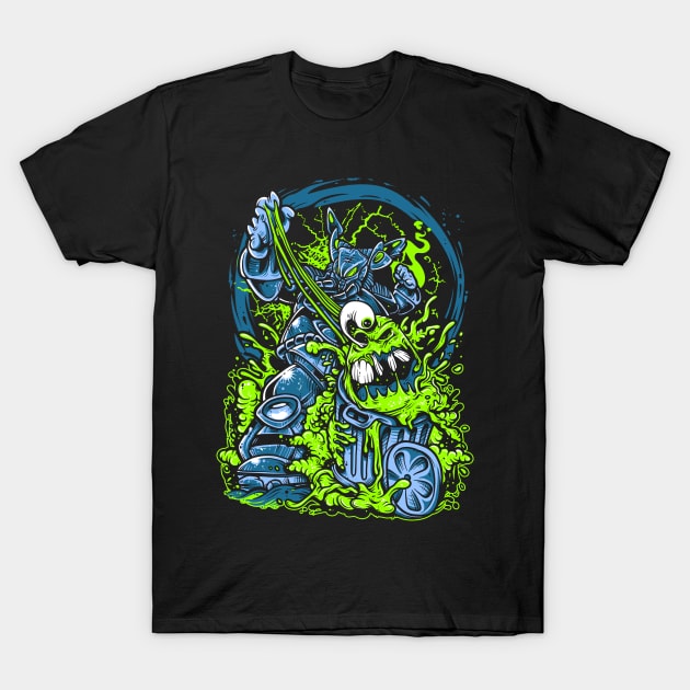 Cryo Slime T-Shirt by KawaiiDread